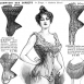 Женские корсеты. Журнал мод 1903 год