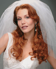 Свадебные прически с фатой
