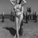 Модель Бетти Пейдж, в бикини 1953 г.