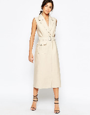 Платье в стиле сафари