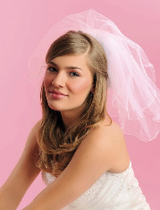 Свадебные прически с фатой