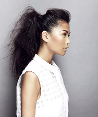 Причёска хвост