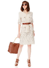 Жакет в стиле сафари