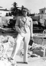 Марлен Дитрих в брючном костюме