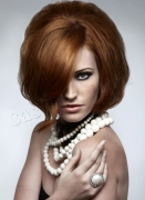 Причёски с начёсом