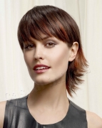 Модные прически с челкой