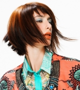 Модные стрижки. Эксперименты с челкой