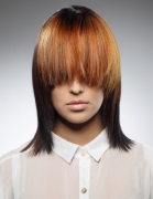 Модные стрижки. Эксперименты с челкой