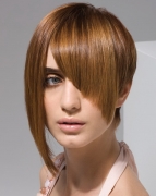 Модные стрижки. Эксперименты с челкой