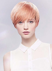 Стрижка боб с креативным окрашиванием