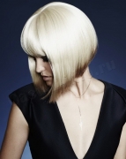 Стрижка удлиненный боб