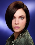 Стрижка удлиненный боб