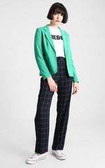 Модный цвет 2018 - зелёный. Жакет ONLY