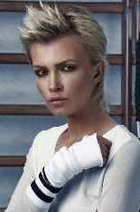 Взъерошенные короткие прически 