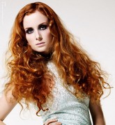 Локоны на длинные волосы в стиле бохо