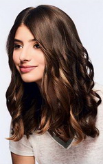 Локоны «не до конца»