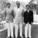 Джозеф Патрик Кеннеди с сыновьями Джозефом и Джеком, 1934 г.