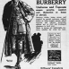 Реклама военных тренчкотов Бёрбарри, начало ХХ века