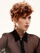 Локоны на короткие волосы