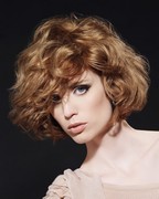 Локоны на короткие волосы