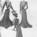 Плиссе, журнал Vogue, 1900 год
