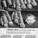 Модная обувь на платформе 1940-е