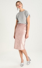 Юбкас металлическим блеском Mint Velvet Юбкас металлическим блеском Mint Velvet