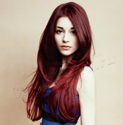 Ступенчатая длинная стрижка