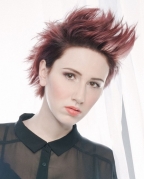 Модные прически ирокез и панковский начес