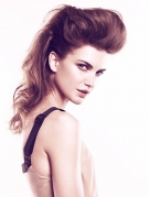 Причёски с начёсом ирокез и панковский начес