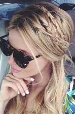 Прическа богемная коса