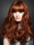 Локоны на длинные волосы