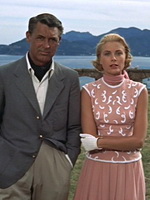 Розовое платье Грейс Келли фильм Поймать вора, 1955 год