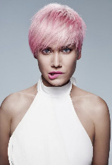 Стрижка боб с креативным окрашиванием