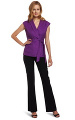 Фиолетовый цвет в деловом гардеробе