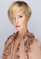 Стрижка асимметричный боб