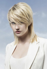 Стрижка удлиненный многослойный боб