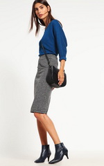 Юбка-карандаш. Образы в стиле casual