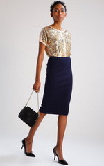 Юбка-карандаш. Вечерние образы