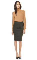 Классическая юбка-карандаш с водолазкой