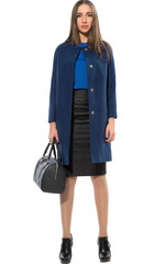 Классическая юбка-карандаш с пальто