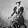 Велосипедистка, 1896 г.
