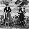 Велосипедистки, Англия, 1902 г.