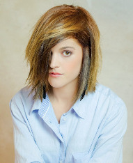 Средние прически с текстурой