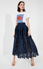 Тренд весна-лето 2018. Кружевная юбка Terekhov Girl Тренд весна-лето 2018. Кружевная юбка Terekhov Girl