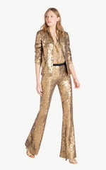 Тренд весна-лето 2018. Блестящий костюм Twin Set