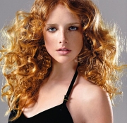 Локоны на длинные волосы в стиле 70—80-х годов