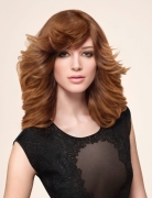 Локоны на длинные волосы в стиле 70—80-х годов